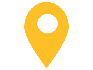 Icon showing map location pin